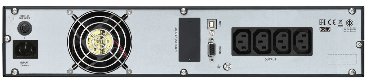 APC SRV2KRI – Doppelwandler (Online), 2 kVA / 1600 W