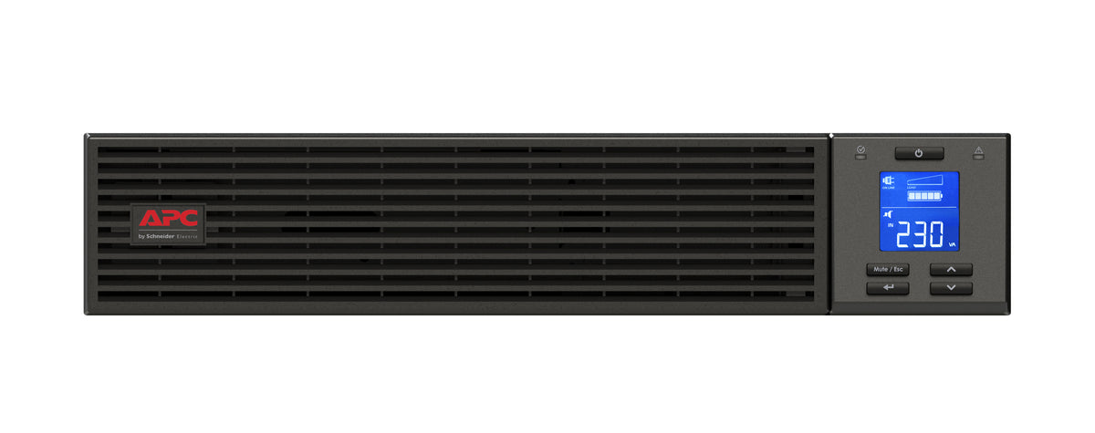 APC Easy UPS SRV1KRIRK – USV Online (Doppelwandler), 1,0 kVA/800 W, Rackmount, 3× AC-Ausgänge, 230 V