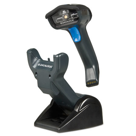 Datalogic Gryphon GM4200 – Barcodeleser – Funk (433 MHz) – mit Akku – Kit: Scanner + Ladestation + Kabel