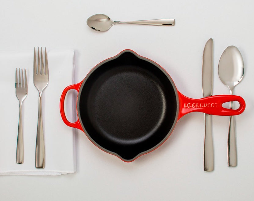 Le Creuset Fonduepfanne Signature – Ø 26,9 cm – Gusseisen, Emaille, für Induktion, Gas, Glaskeramik