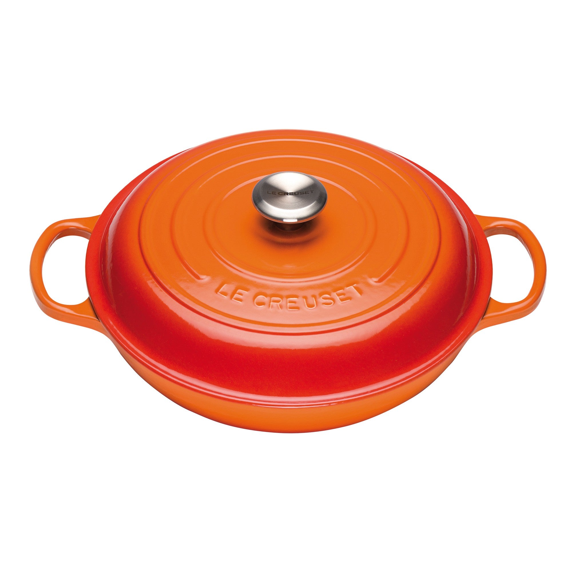 Le Creuset Kochtopf Gourmet Professional – 3,2 l, Ø 30 cm, Steingut, für Induktion, Gas, Glaskeramik, 6 Personen