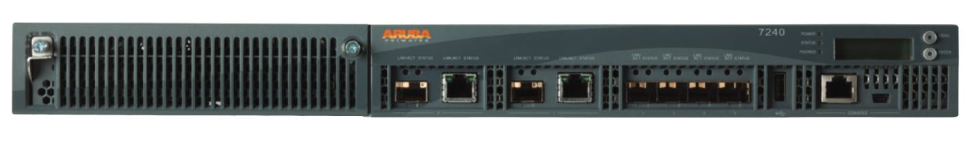 HPE Aruba 7240XM – Security-Gateway/Router, 10GbE, Firewall 40 Gbit/s, 1U, Wi-Fi 6, PoE, Grau