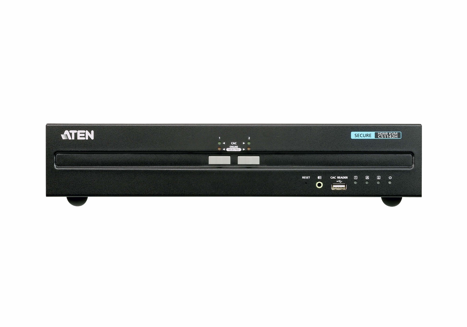 ATEN KVM-Switch 2-Port – HDMI, 3840 × 2160, USB, mit Audio, Desktop