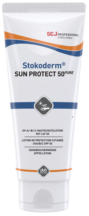 Deb stoko Stokoderm Sonnencreme SunProtect 50 PURE LSF 50 – Wasserfest – 100 ml