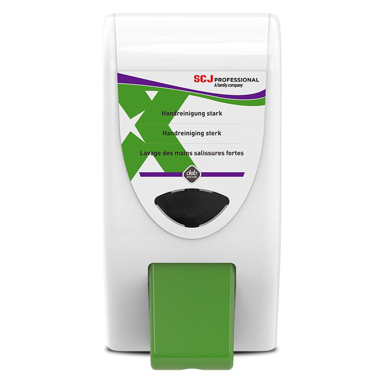 Deb Stoko Solopol GFX Seifenspender Manuell – Wandmontage – 3250 ml, Grün, Kunststoff