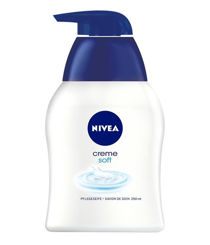 NIVEA Seife – Kunststoff, weiss, 250 ml, pH-neutral, milder Duft