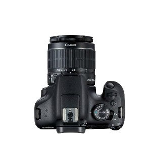 Canon EOS 2000D – DSLR Kit 18–55mm, 24,1 MP APS-C, 1080p, schwarz