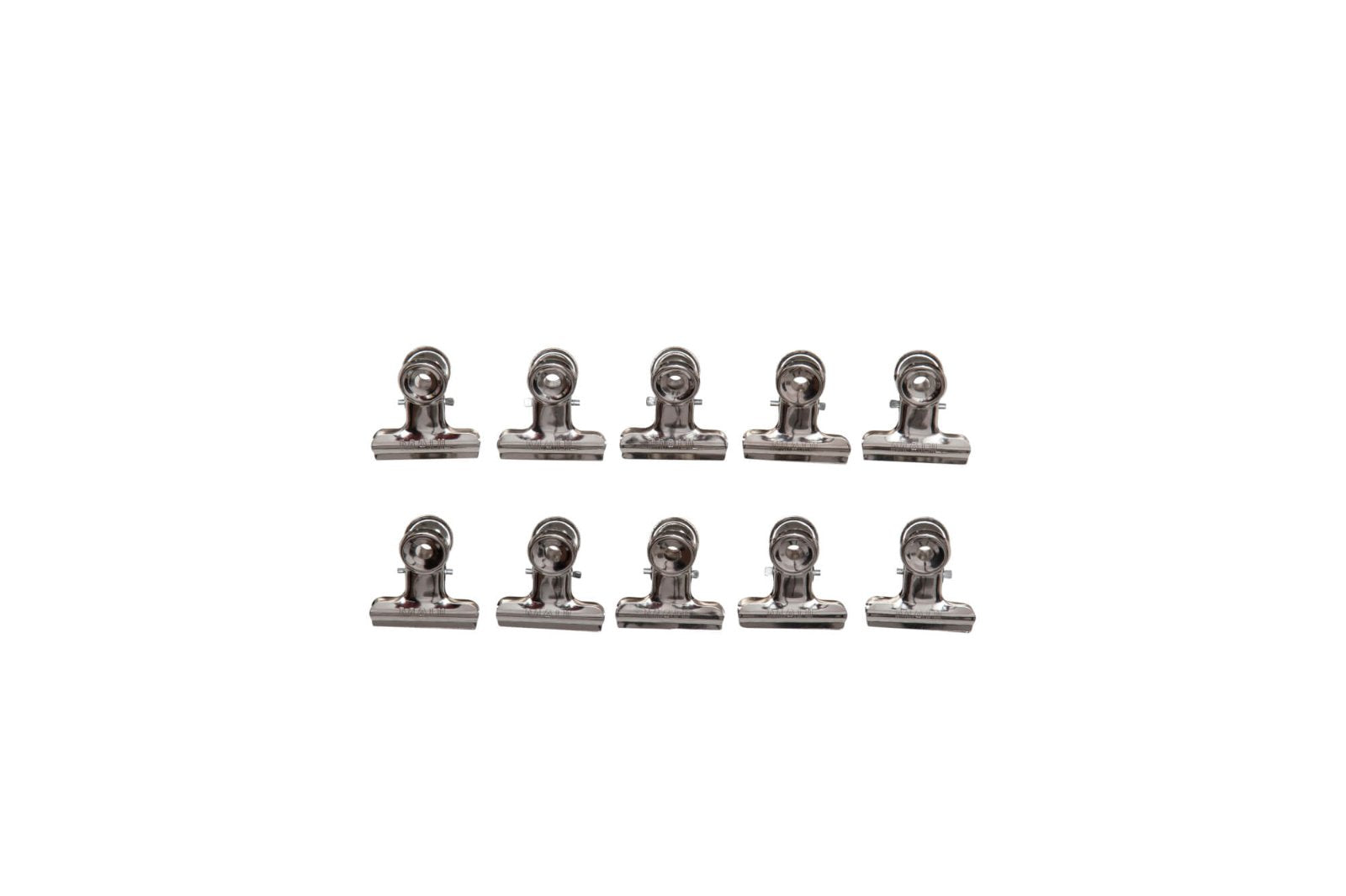 MAUL Briefklemmer – 30 mm – nickel – Metall – 10 Stück