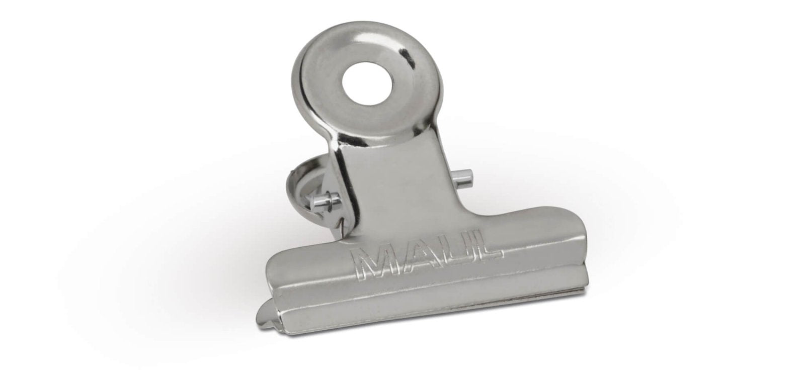 MAUL Briefklemmer – 30 mm – nickel – Metall – 10 Stück