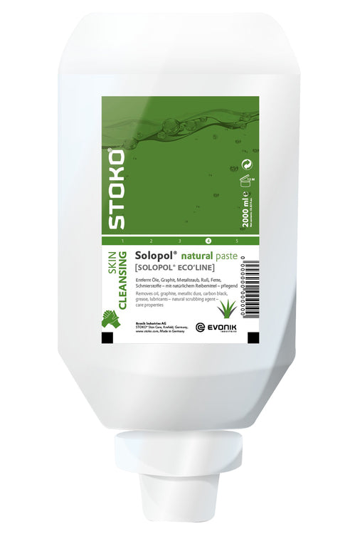 Deb Stoko Handwaschpaste Solopol Classic – Parfümiert – Softflasche – 2 l