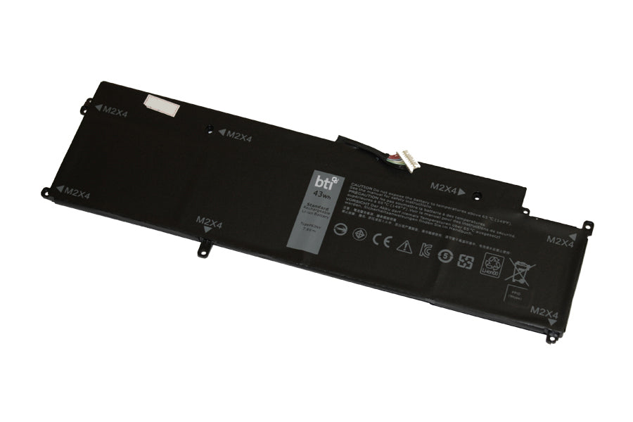 BTI Notebook-Akku – für Dell – 9610 mAh, 4,5 V – Schwarz