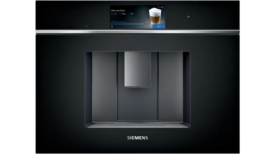 Siemens iQ700 CT718L1B0 Kaffeevollautomat – 19 bar, 2,4 l, 500 g, Schwarz