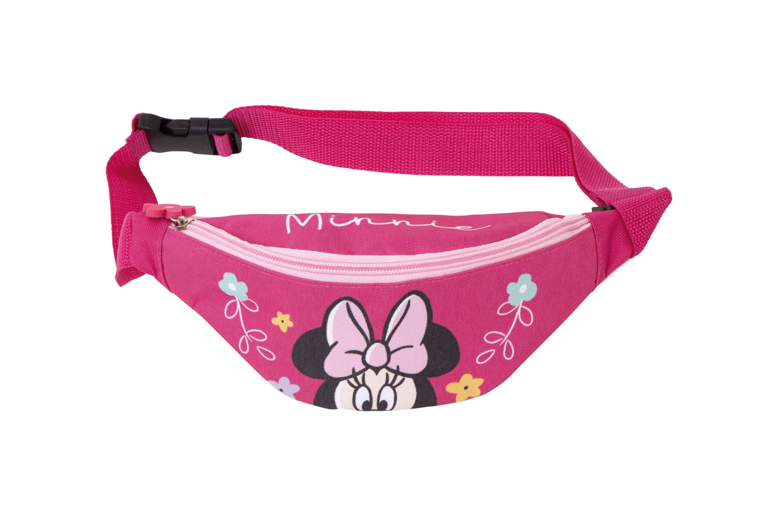 Arditex Umhängetasche, 1,1 l, Polyester, Pink, Motiv Minnie, 27 × 6,5 × 11 cm
