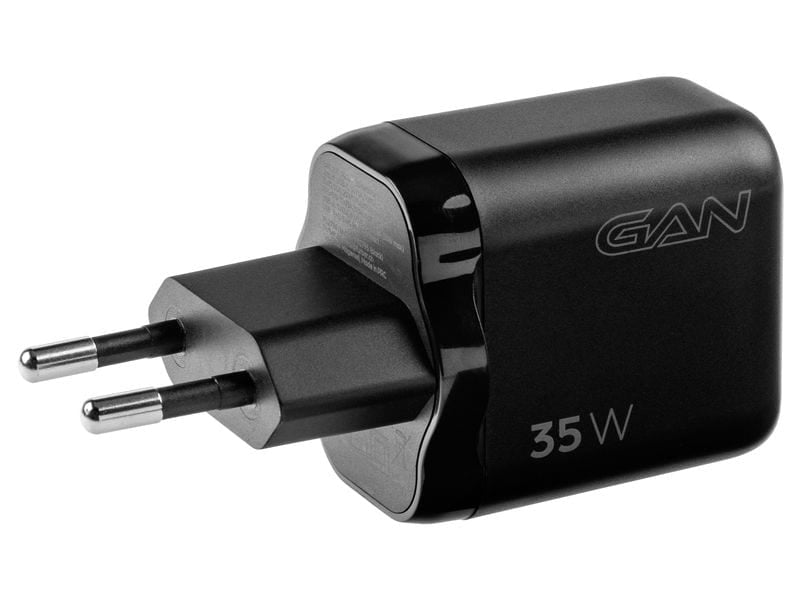 ONIT F02795 USB-Wandladegerät 35 W – USB-C×1, USB-A×1 – PD 3.0, PPS, QC 3.0, GaN – Schwarz