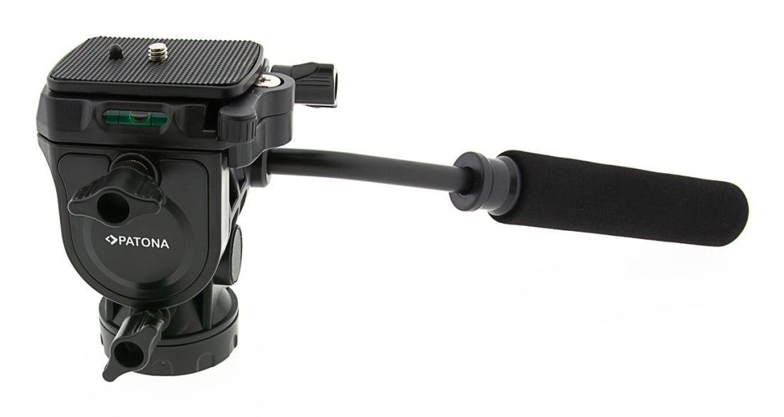 PATONA PBH50 Kugelkopf – Tragkraft 4 kg – 1/4" Gewinde – für Panasonic Camcorder