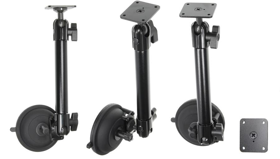 Brodit 202012 – Auto-Halterung (passiv) – Saugnapf – für Smartphone/Tablet – Schwarz