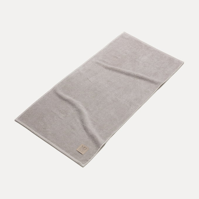 Möve Soft Silence Uni Badetuch – 67 × 140 cm, Grau, Bambus/Baumwolle/Viskose, 430 g/m², OEKO-TEX