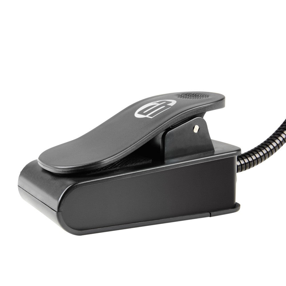 Adam Hall Tischleuchte SLED 10 – LED, 10× Leuchtkörper, Akku (3×AA), höhenverstellbar – Schwarz
