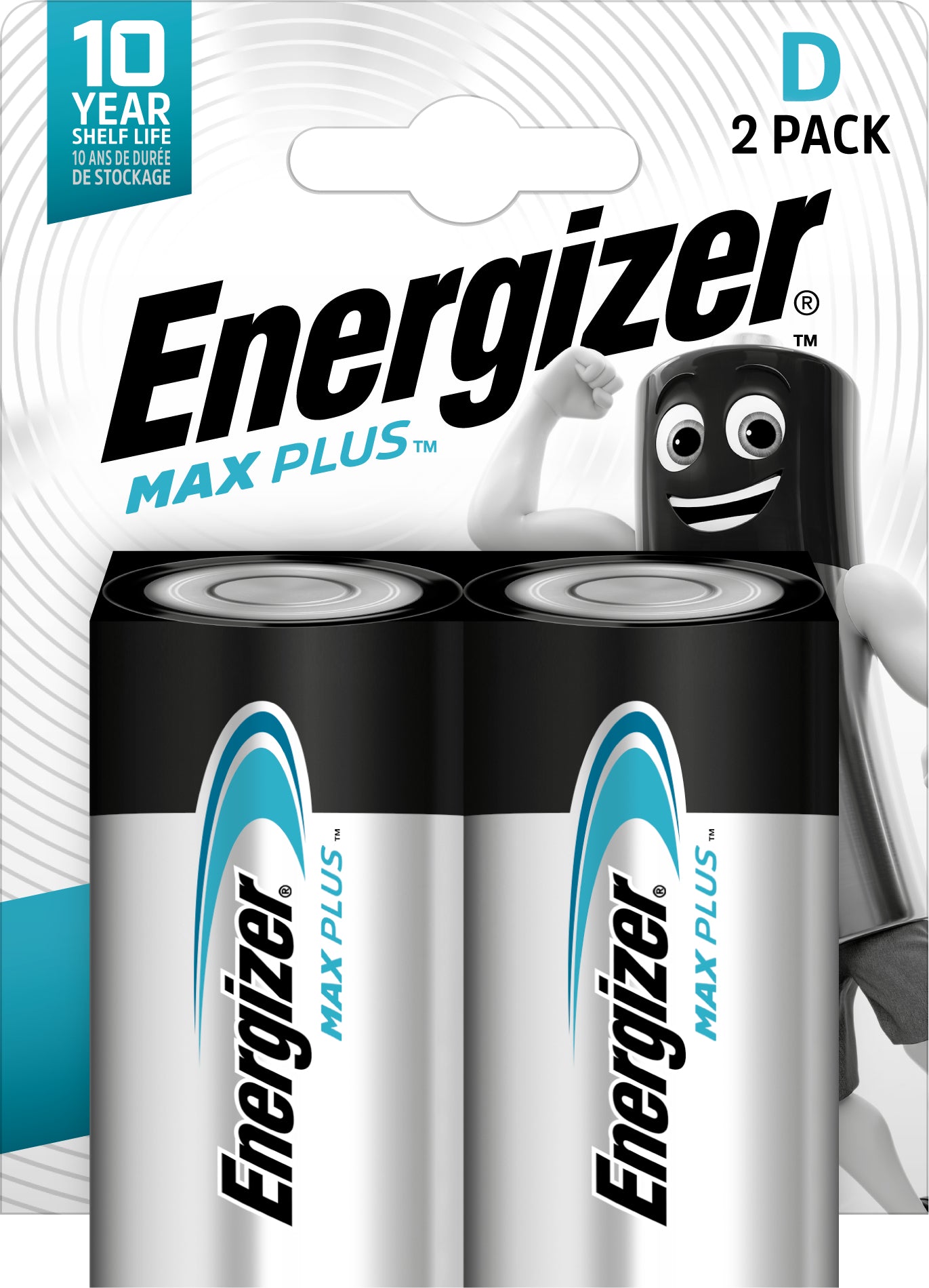 Energizer D Batterien, Alkaline, 1,5 V – 2 Stk.