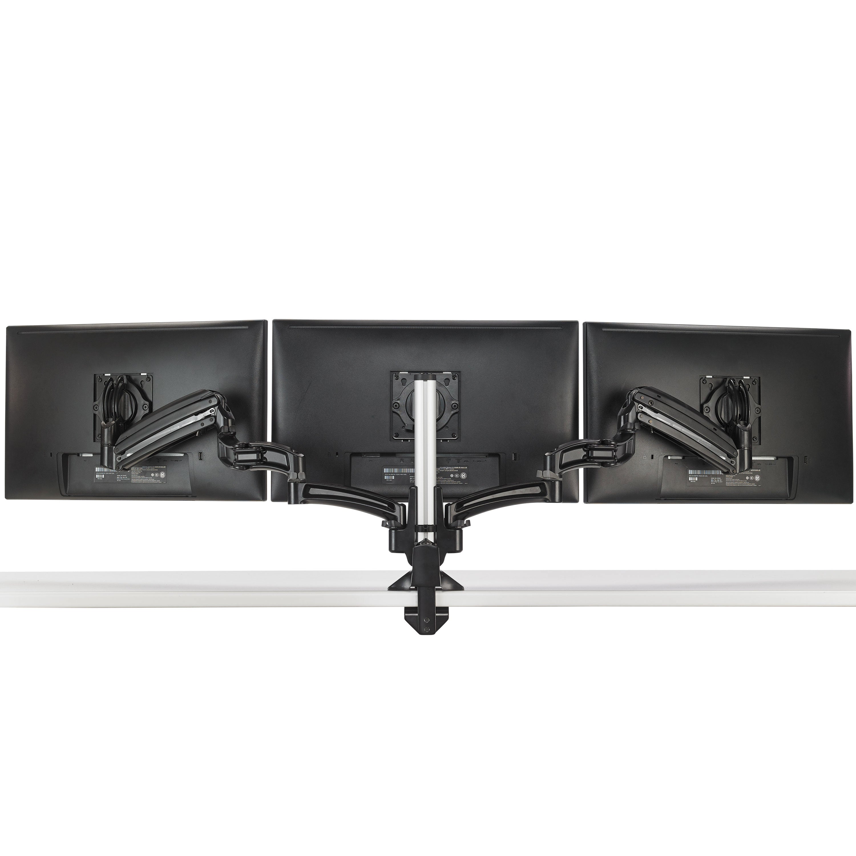 Chief KXC330B – Monitorarm Tischhalterung – Klemme/Durchführung – 3 Monitore – 10–30" – VESA 75×75/100×100 mm