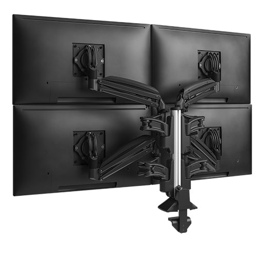 Chief KXC420B – Monitorarm Tischhalterung – 4 Monitore – 10–30" – VESA 75×75/100×100 mm – höhenverstellbar