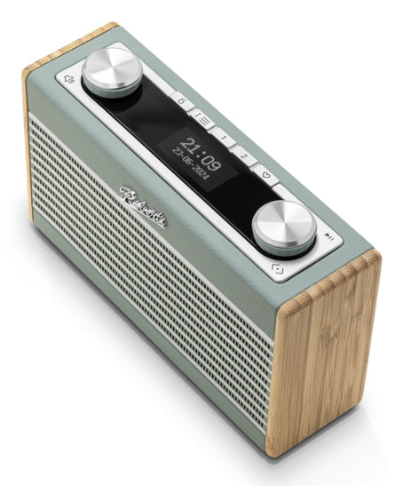 Roberts Radio Roberts Rambler Uno – DAB-/Internetradio – Portabel – DAB+, Akkubetrieb – Himmelblau
