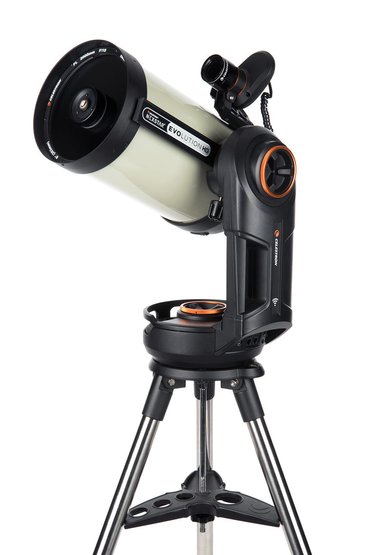 Celestron Evolution 8 HD – Spiegelteleskop, 2032 mm, Öffnung 203 mm, 480× Vergrösserung, Schwarz