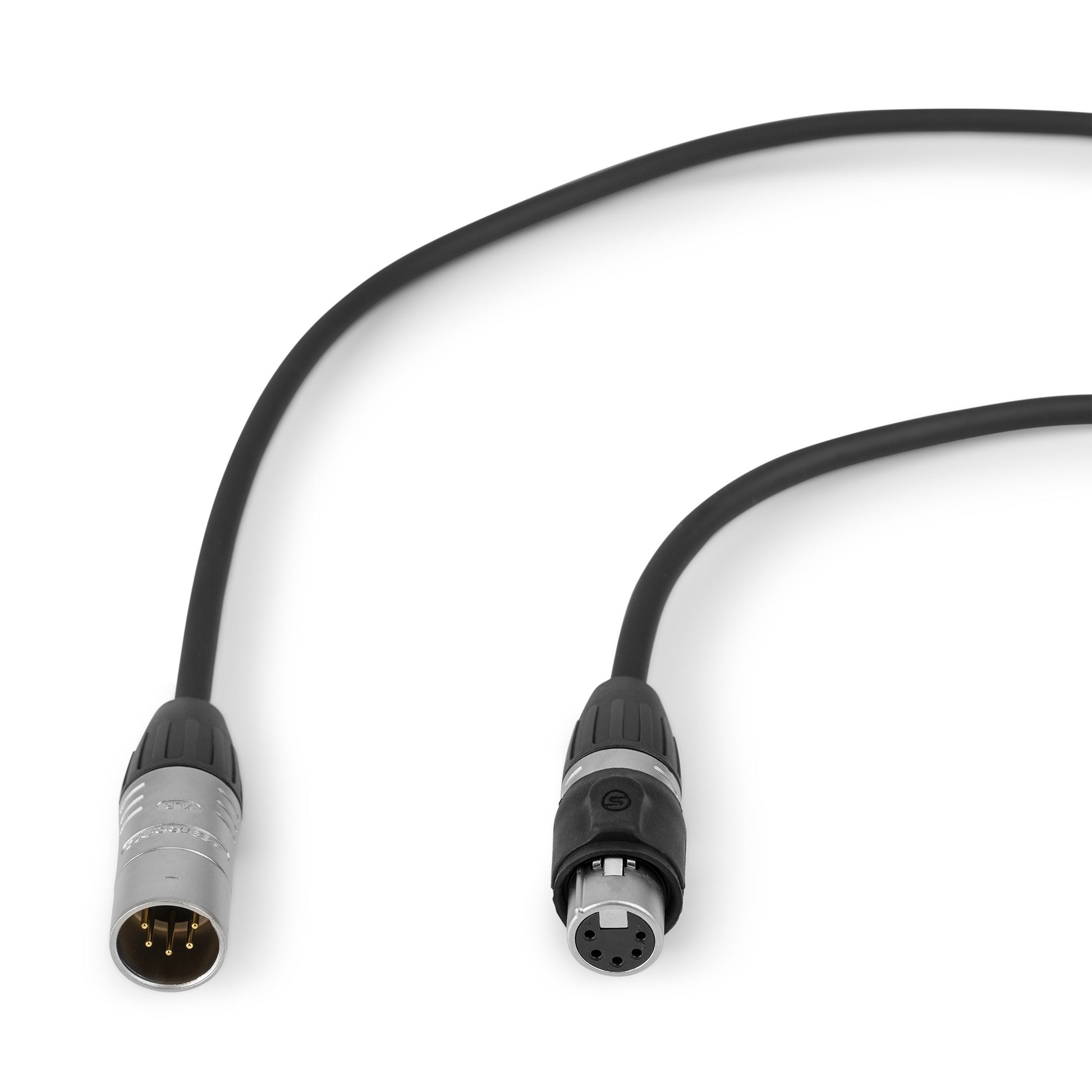 PD-Connex CX109-12 – DMX-Kabel, XLR 5-pol (M→F), 12 m, Schwarz