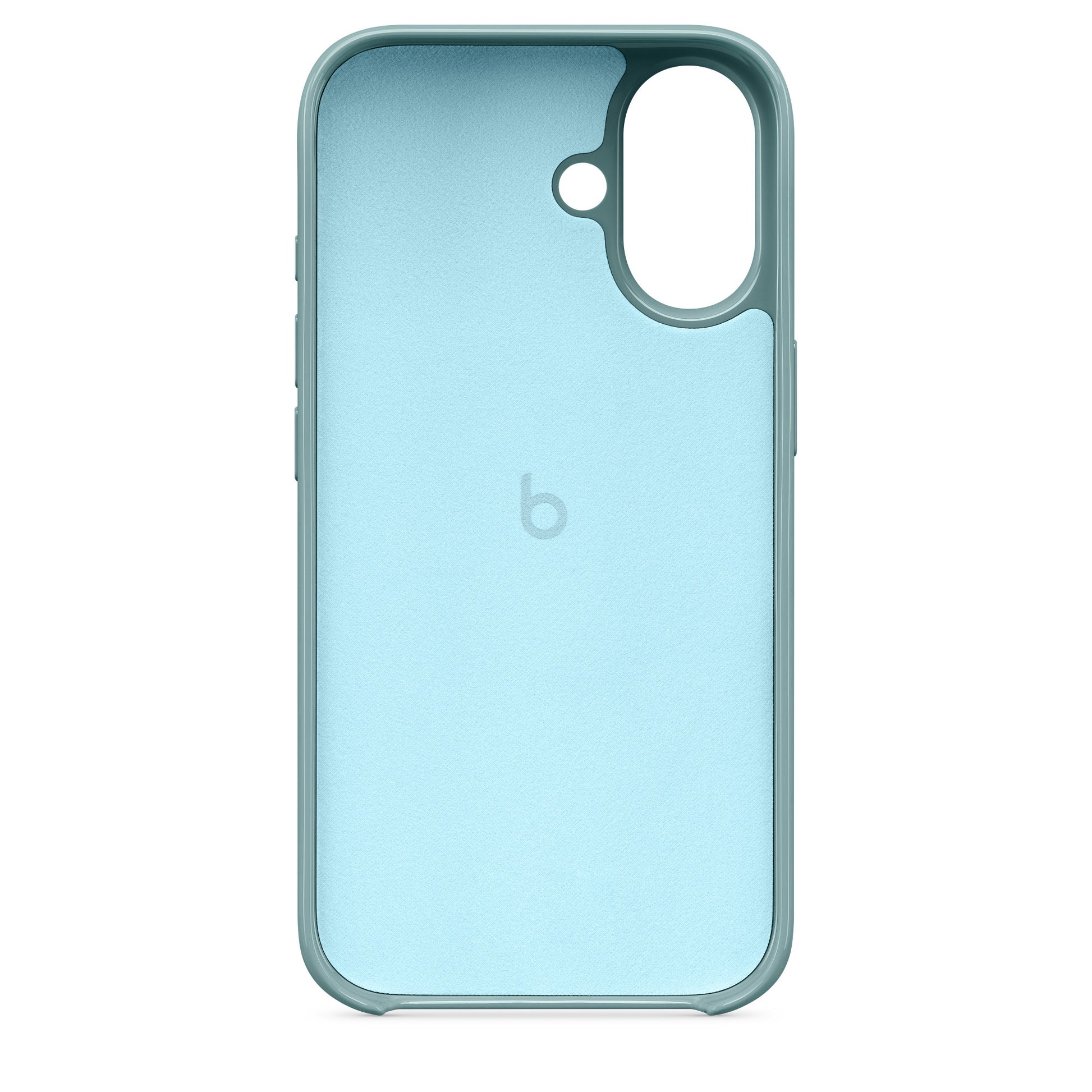 Apple Beats – Backcover – für Apple iPhone 16, MagSafe, Mikrofaser+PC+TPU, Flut Blau