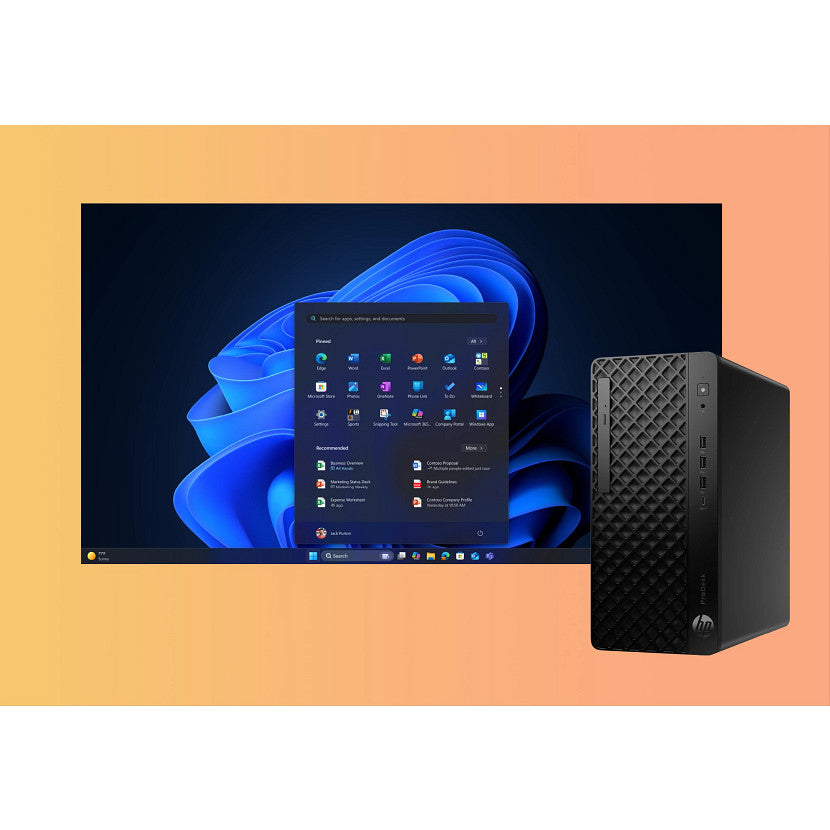 HP ProDesk 4 Tower – Intel Core Ultra 7 265, 16 GB RAM, 512 GB SSD, Windows 11 Pro