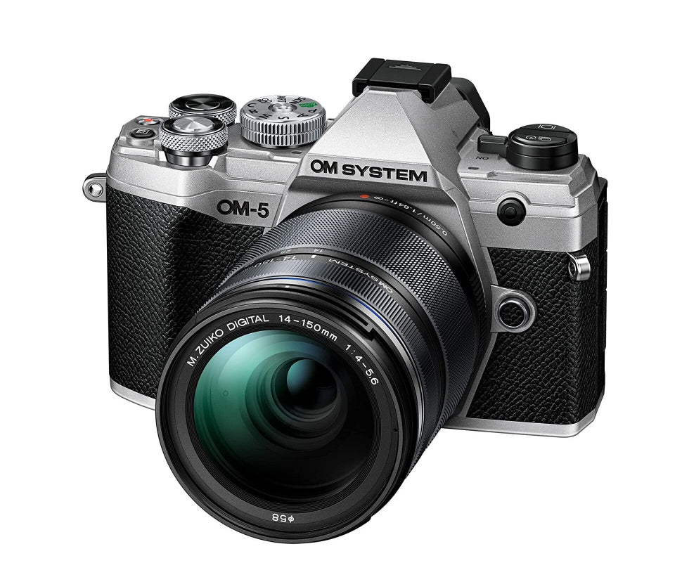 Olympus OM System OM-5 Kit M.Zuiko ED 14–150mm f/4–5.6 II – 4/3", 20,4 MP, 4K, silber