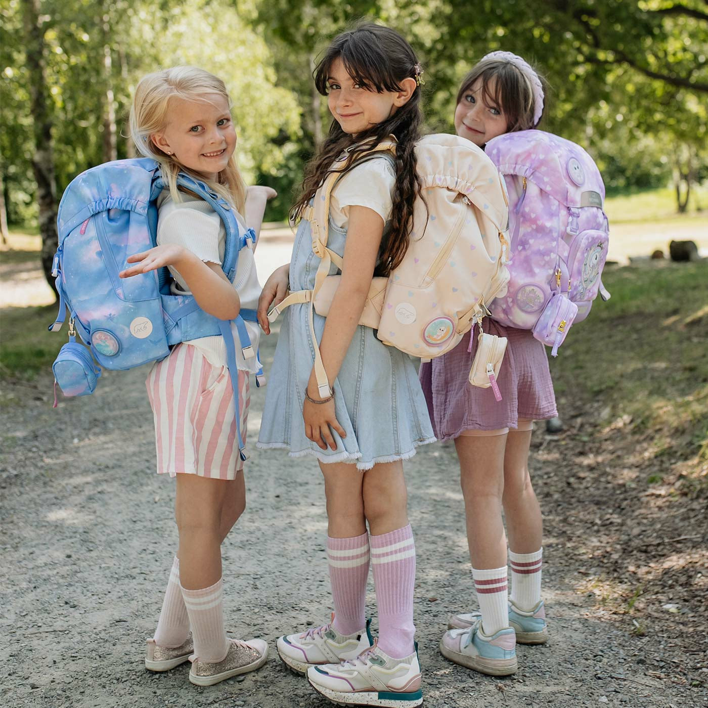 Beckmann Classic – Schulrucksack-Set 6-teilig, Fairytale, 22 l, 24×37×25 cm