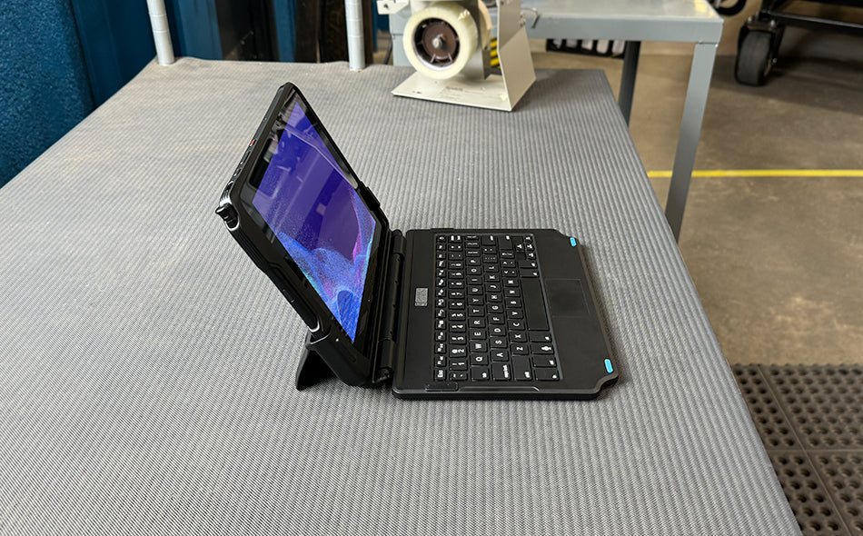 Gamber-Johnson Slim Ansteckbare Tastatur – Tastatur – für Samsung Tab Active4 & Active4 Pro
