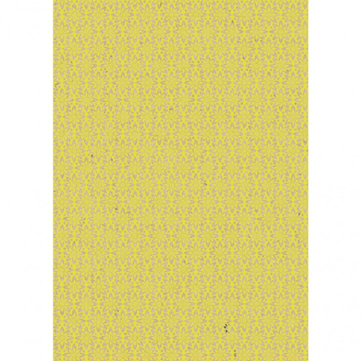 Clairefontaine Geschenkpapier Kraft Neon, Motive sortiert – 70 cm × 2 m – 70 g/m² – 1 Stk.