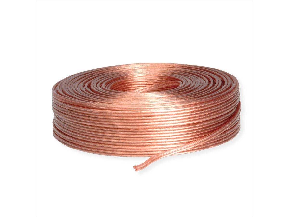 VALUE Lautsprecherkabel – 100 m, 1,5 mm², Kupfer