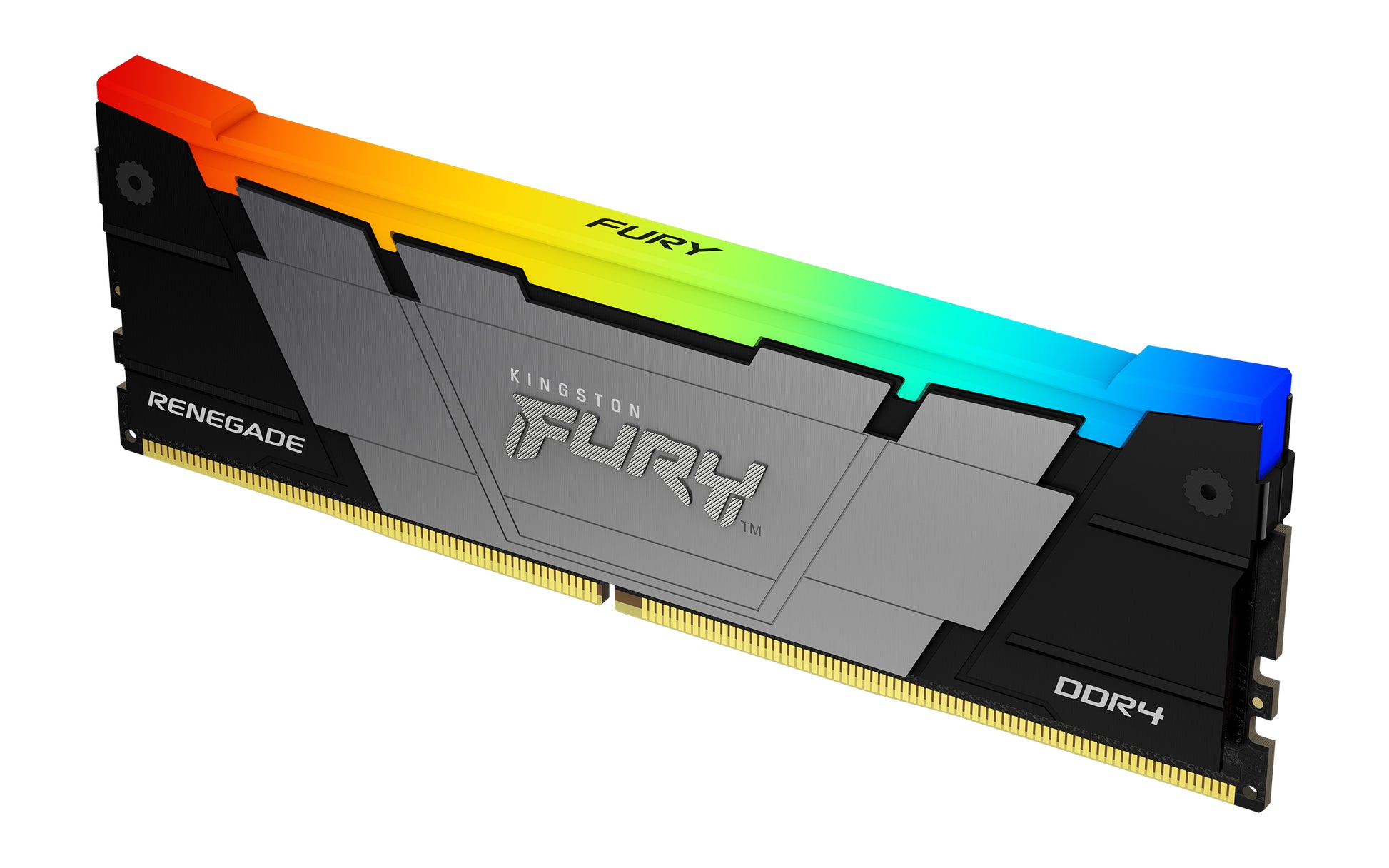 Kingston Technology Kingston FURY Renegade RGB – Arbeitsspeicher – 16 GB (2×8 GB), DDR4 4000 MT/s, CL19, 1,35 V, RGB