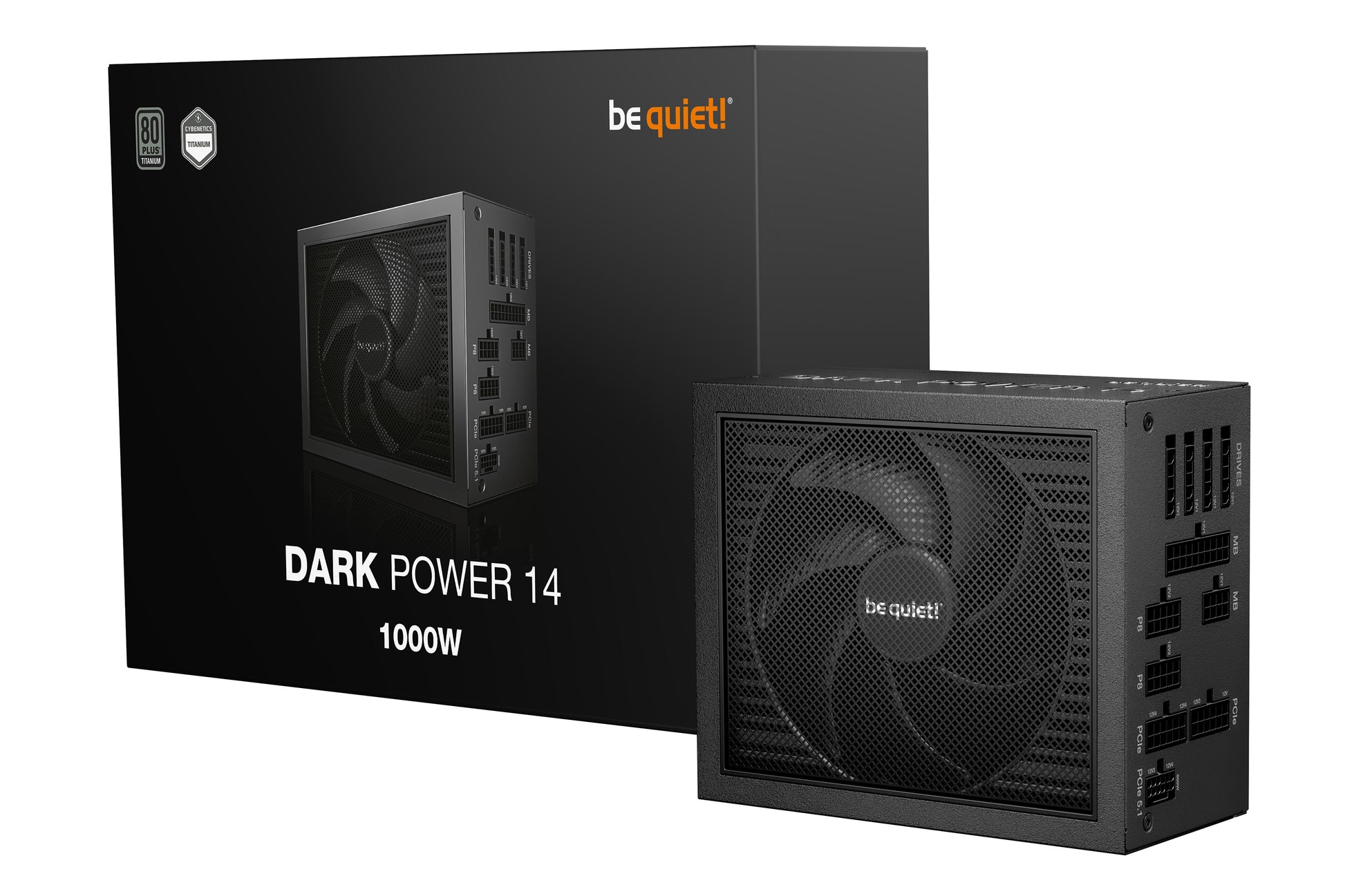 be quiet! be quiet Dark Power 14 ATX Netzteil 1000 W 80 PLUS Titanium – vollmodular, ATX 3.1, EPS 2.92, 12VHPWR