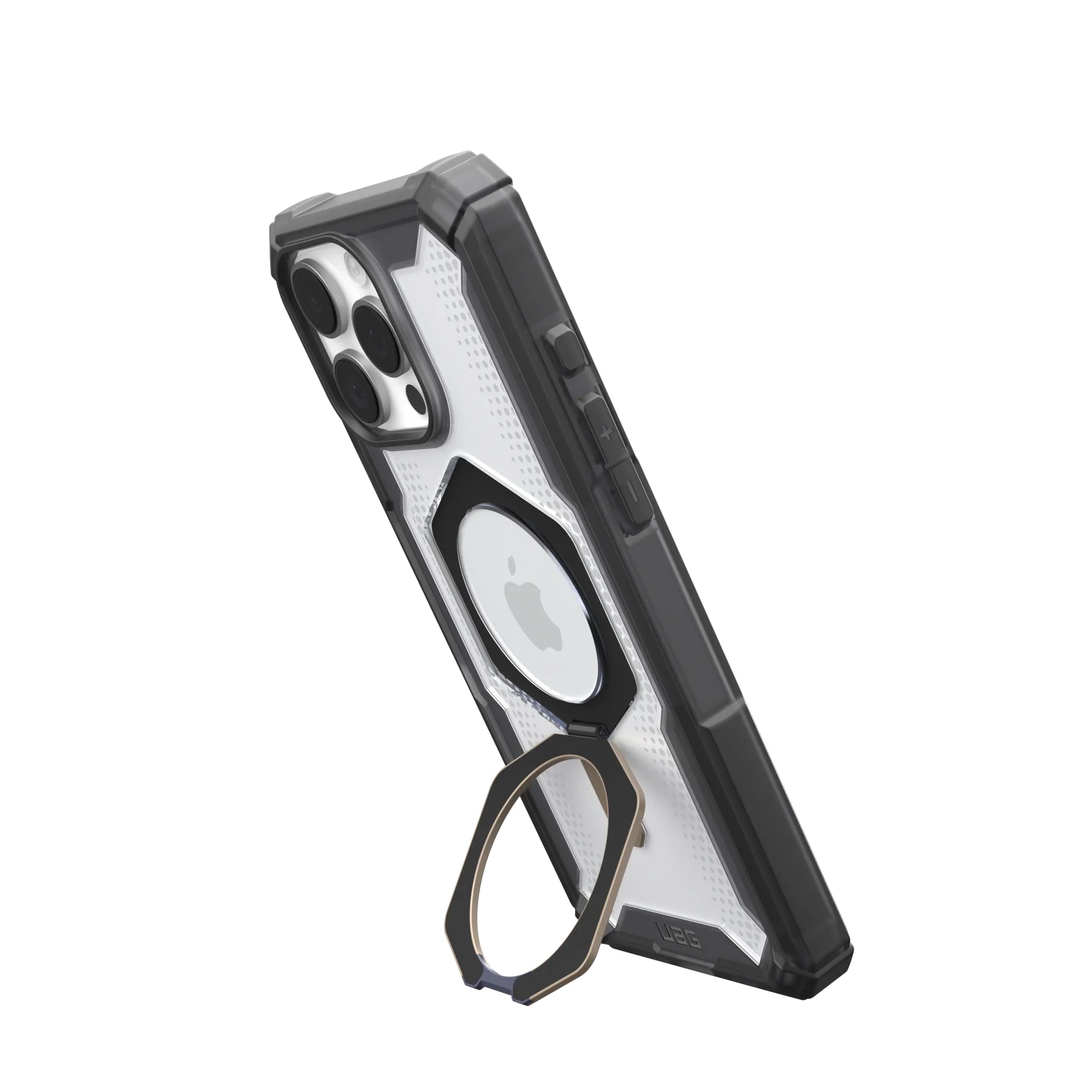 Urban Armor Gear UAG – Backcover – für Apple iPhone 16 Pro Max – Grau/Titanium – MagSafe-kompatibel, absturzsicher bis 6 m