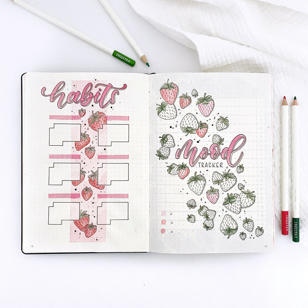Tombow Buntstifte Irojiten – Pastell, 10 Farben, in Kartonetui