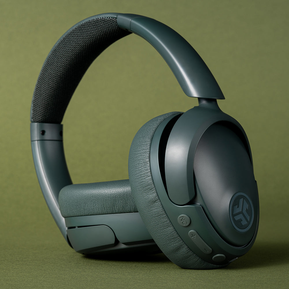 JLab JBuds Lux Over-Ear Kopfhörer – BT 5.3, ANC, Grün