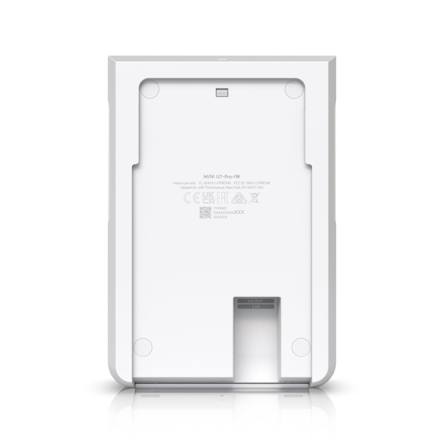 Ubiquiti UniFi U7 Pro Wall Access Point – Wi‑Fi 7, 1× 2,5GbE, PoE+
