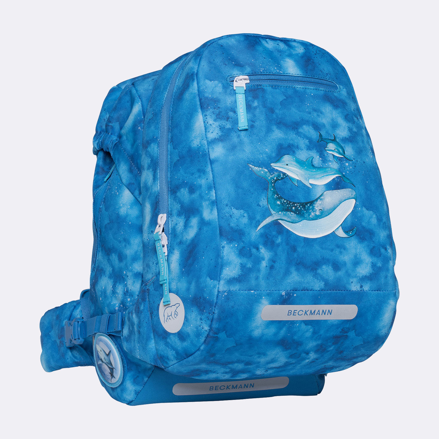 Beckmann Schulrucksack Classic 1st – 6-teilig – Ocean – 24,0×37,0×25,0 cm