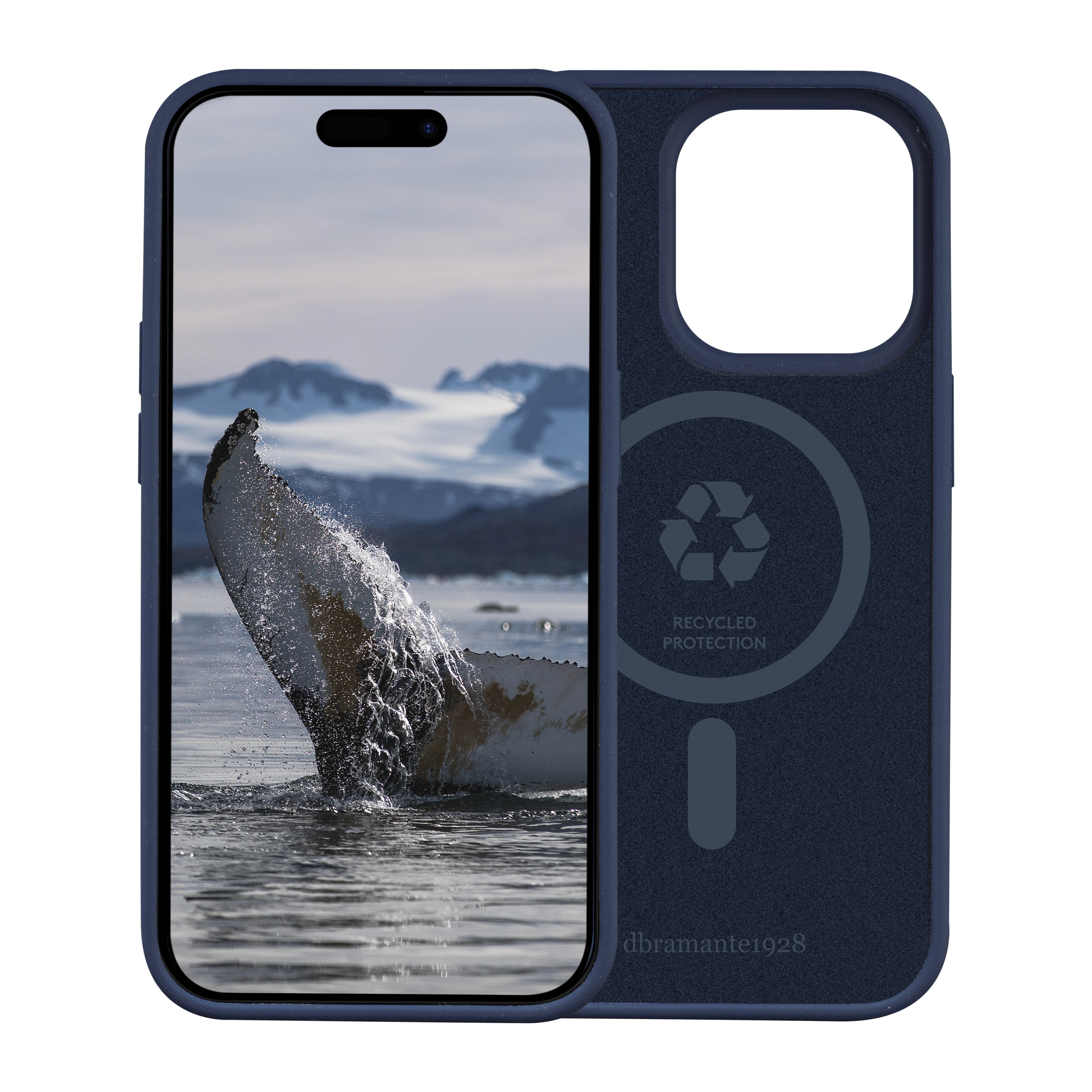 dbramante1928 Monaco Backcover – für Apple iPhone 15 Pro, MagSafe, Pacific Blue