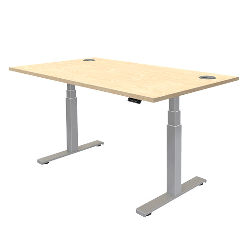 Fellowes Tischplatte – 120 × 80 cm – Ahorn – für Levado
