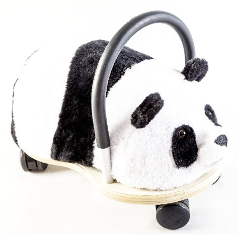 Wheely Bug Rutschfahrzeug Panda – 21 × 23 × 40 cm – ab 1 Jahr – Polyurethan, Schaumstoff, Holz – schwarz/weiss