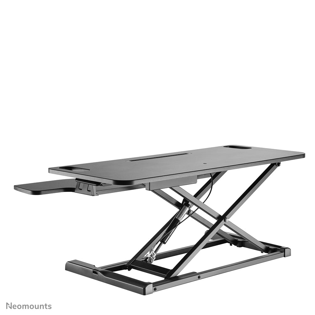 Neomounts Stehtisch – 95 × 62 × 51 cm – schwarz – höhenverstellbar