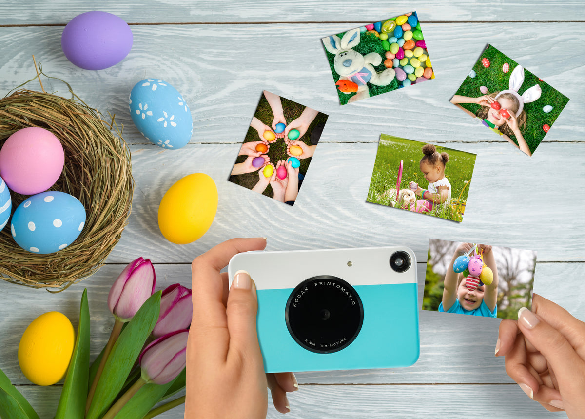 Kodak Printomatic – Sofortbildkamera, Blau
