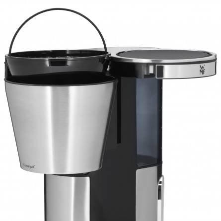 WMF Lumero Filterkaffeemaschine – 10 Tassen – 1,2 l – Edelstahl/Schwarz