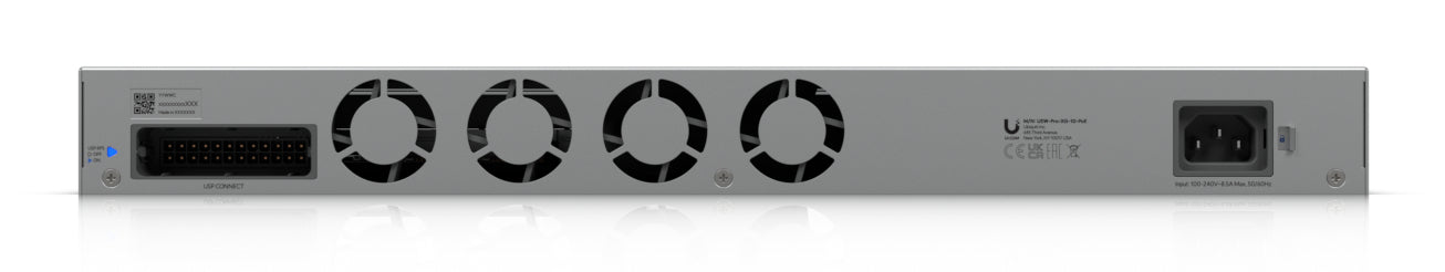 Ubiquiti UniFi Pro XG 10 – Managed Switch – 10×10G, 2×SFP+, L2+/L3, PoE++ 400 W, 1U