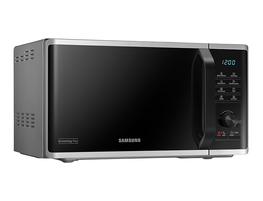 Samsung Grillmikrowelle MG23K3505AS – 23 l, Grill- & Warmhaltefunktion, 800 W – Silber